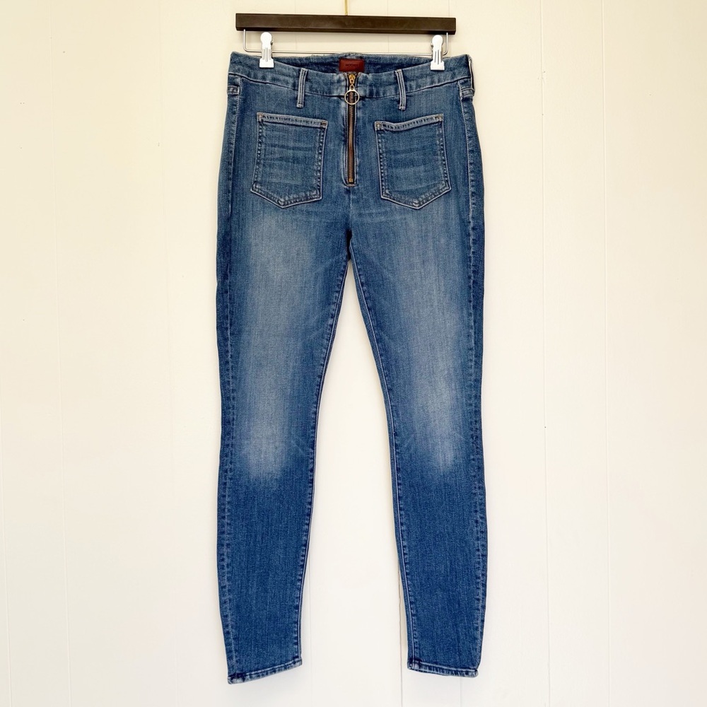MOTHER The Patch XYZ Looker High Rise Skinny Jeans 30 - Picture 3 of 12